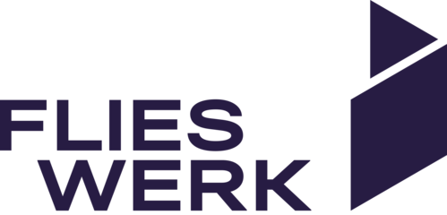 Flieswerk logo blau